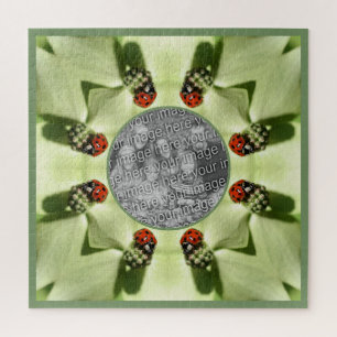 Ladybug op Dogwood Natuur Uw foto toevoegen Legpuzzel