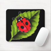 Ladybug op een lef muismat (Met muis)