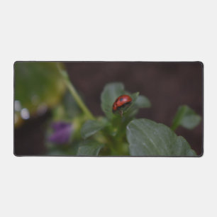 Ladybug op Flowers Bureaumat
