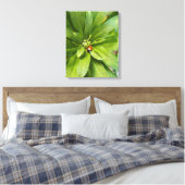 Ladybug op Flowers Canvas Afdruk (Insitu (Slaapkamer))
