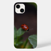 Ladybug op Flowers Case-Mate iPhone Case (Achterkant)