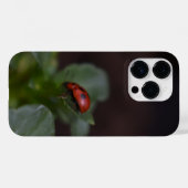 Ladybug op Flowers Case-Mate iPhone Case (Achterkant (horizontaal))