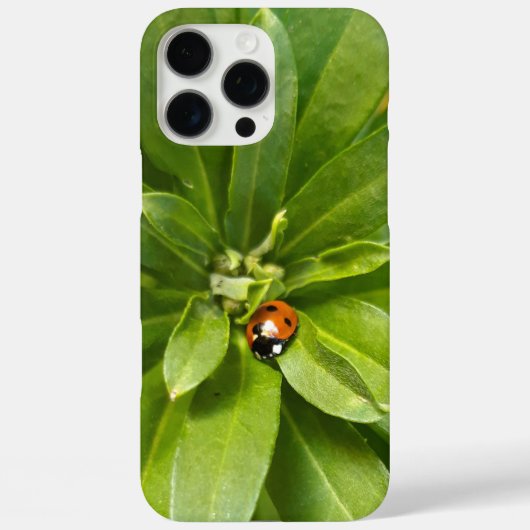 Ladybug op Flowers Case-Mate iPhone Case (Achterkant)