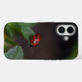 Ladybug op Flowers Case-Mate iPhone Case (Achterkant (horizontaal))