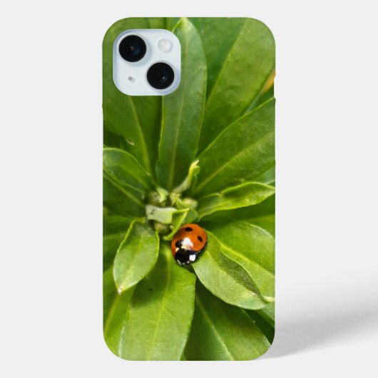 Ladybug op Flowers Case-Mate iPhone Case (Achterkant)