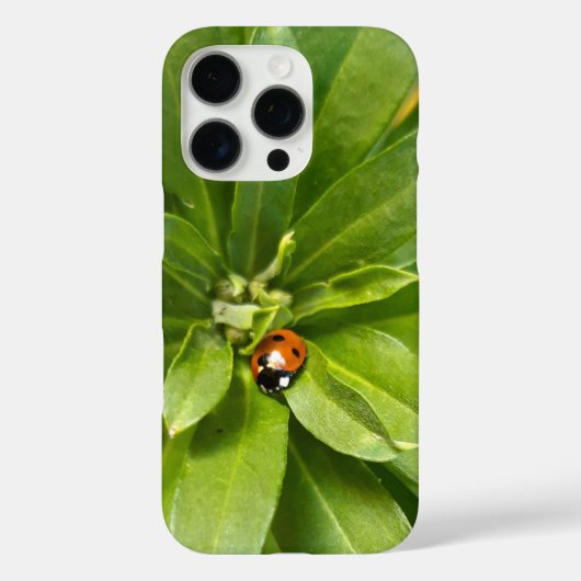 Ladybug op Flowers Case-Mate iPhone Case (Achterkant)