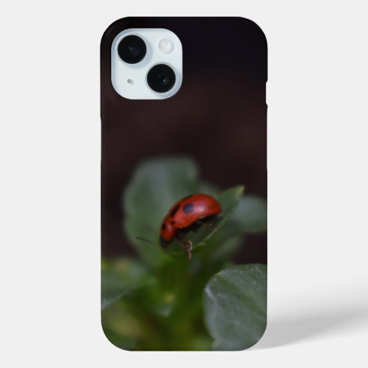 Ladybug op Flowers Case-Mate iPhone Case (Achterkant)