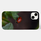 Ladybug op Flowers Case-Mate iPhone Case (Achterkant (horizontaal))