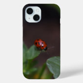 Ladybug op Flowers Case-Mate iPhone Case (Achterkant)