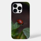 Ladybug op Flowers Case-Mate iPhone Case (Achterkant)