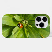 Ladybug op Flowers Case-Mate iPhone Case (Achterkant (horizontaal))