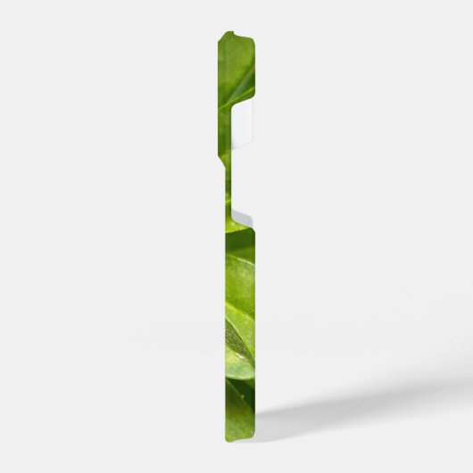 Ladybug op Flowers iPhone Hoesje (Linkerkant)