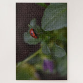 Ladybug op Flowers Legpuzzel (Verticaal)