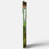 Ladybug op Sweet Violet Flowers Case-Mate iPhone Case (Achterkant / Links)