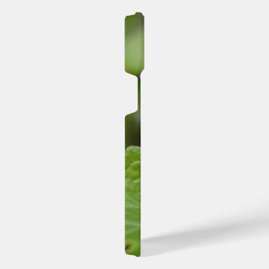 Ladybug op Sweet Violet Flowers iPhone Hoesje (Rechterkant)