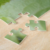 Ladybug op Sweet Violet Flowers Legpuzzel (Zijkant)