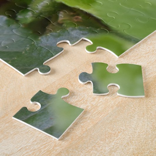 Ladybug op Sweet Violet Flowers Legpuzzel (Zijkant)