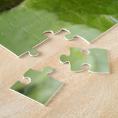 Ladybug op Sweet Violet Flowers Legpuzzel (Zijkant)