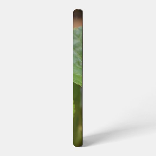 Ladybug op Sweet Violet Flowers Samsung Galaxy Hoesje (Linkerkant)