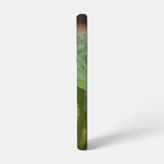 Ladybug op Sweet Violet Flowers Samsung Galaxy Hoesje (Linkerkant)