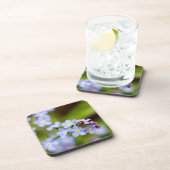 Ladybug op 'Vergeet-me-niet-Onderzetter' Onderzetter (Rechterzijde)