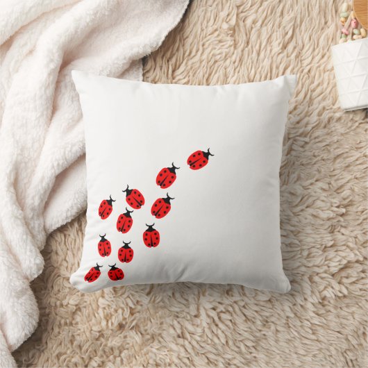 Ladybug Outdoor Pillow Kussen (Deken)
