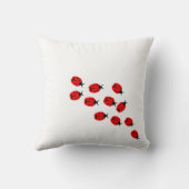Ladybug Outdoor Pillow Kussen (Achterkant)