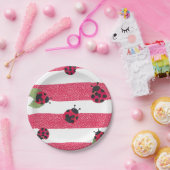 Ladybug Papier Borden Papieren Bordje (Feest)