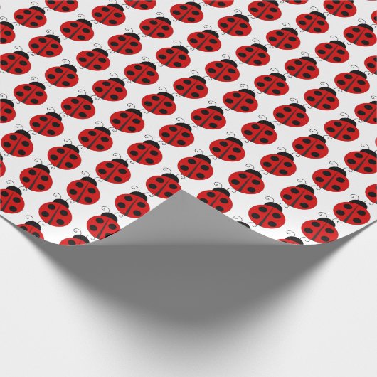Ladybug — Papierblad oppakken Cadeaupapier (Hoek)