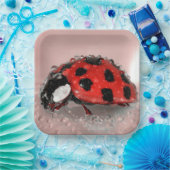 Ladybug Papieren Bordje (Feest)