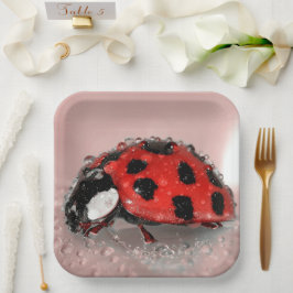 Ladybug Papieren Bordje