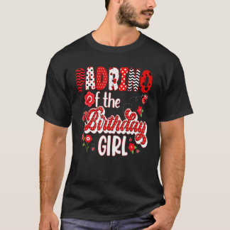 Ladybug Party Birthday Family Matching 3 T-shirt