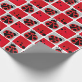 Ladybug Party Wrapping Papier (Hoek)