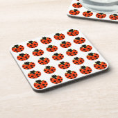 ladybug-patroon drankjes onderzetter (Linkerzijde)