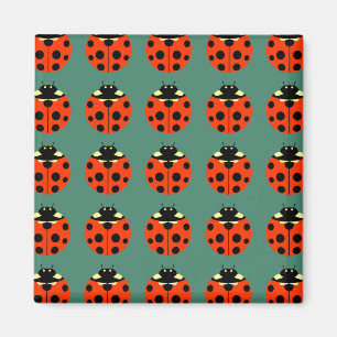 ladybug-patroon magneet