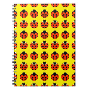 ladybug-patroon notitieboek