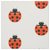 ladybug-patroon stof (Swatch)