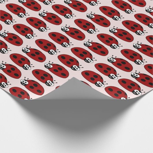 Ladybug Pattern Cadeaupapier (Hoek)