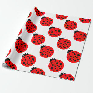 Ladybug Pattern Cadeaupapier