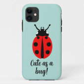 Ladybug Pattern Case-Mate iPhone Case (Achterkant)