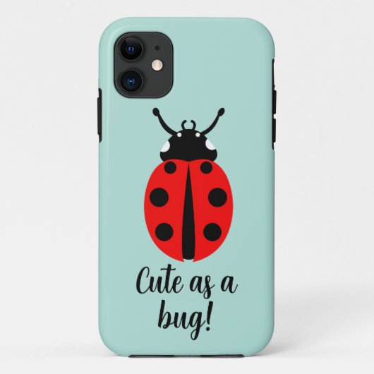 Ladybug Pattern Case-Mate iPhone Case (Achterkant)