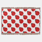 Ladybug Pattern Deken (Voorkant)