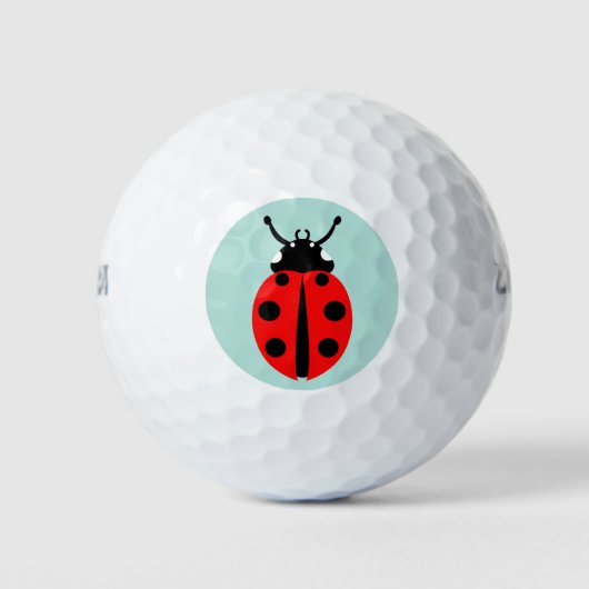 Ladybug Pattern Golfballen (Voorkant)