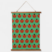 Ladybug Pattern Hangend Wandkleed (Voorkant)