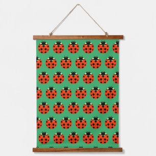 Ladybug Pattern Hangend Wandkleed