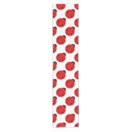 Ladybug Pattern Korte Tafelloper