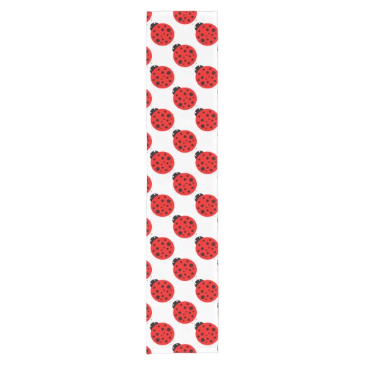 Ladybug Pattern Korte Tafelloper (Voorkant)
