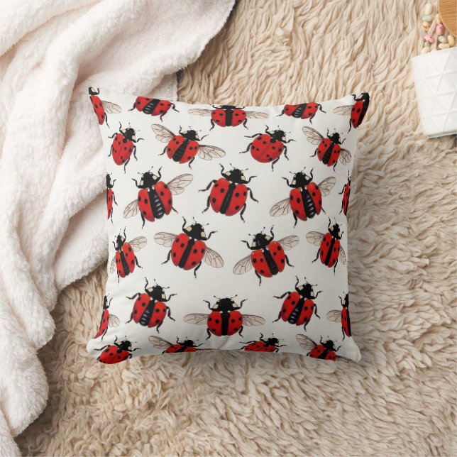 Ladybug Pattern Kussen (Deken)