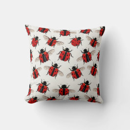 Ladybug Pattern Kussen