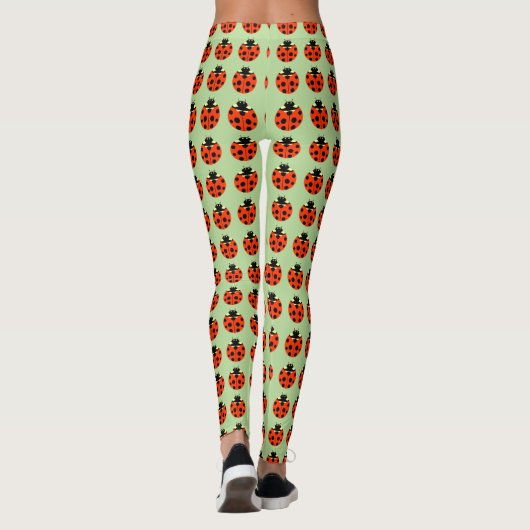 Ladybug Pattern Leggings (Achterkant)